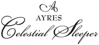A AYRES CELESTRIAL SLEEPER logo
