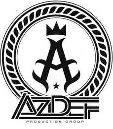 A AZDEF PRODUCTION GROUP logo