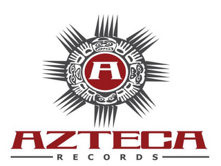 A AZTECA RECORDS logo