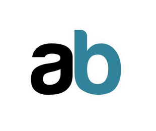 A B logo