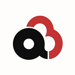 A B logo