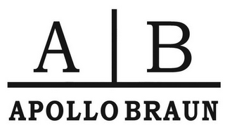 A B APOLLO BRAUN logo