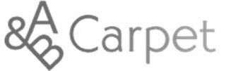 A & B CARPET logo