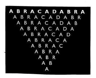 A B R A C A D A B R A logo