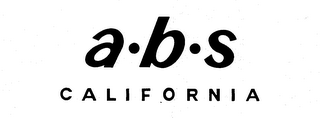 A-B-S CALIFORNIA logo