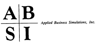 A B S I APPLIED BUSINESS SIMULATIONS, INC. logo