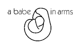 A BABE IN ARMS logo