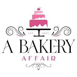 A BAKERY AFFAIR EST 2023 logo