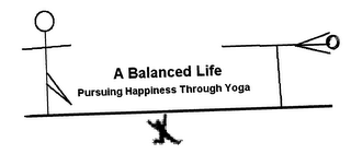 A BALANCED LIFE PURSUING HAPPINESS THROUGH YOGA logo