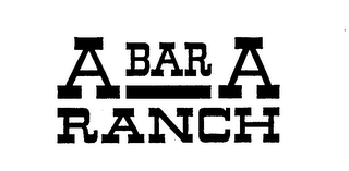 A BAR A RANCH logo