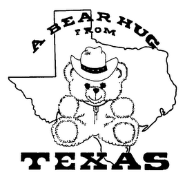 A BEAR HUG FROM TEXAS logo