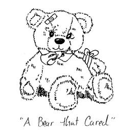"A BEAR THAT CARED" logo