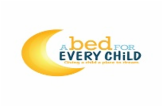 A BED FOR EVERY CHILD GIVING A CHILD A PLACE TO DREAM logo