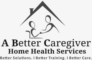 A BETTER CAREGIVER HOME HEALTH SERVICESBETTER SOLUTIONS. BETTER TRAINING. BETTER CARE. logo