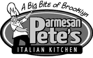 A BIG BITE OF BROOKLYN PARMESAN PETE'S ITALIAN KITCHEN logo