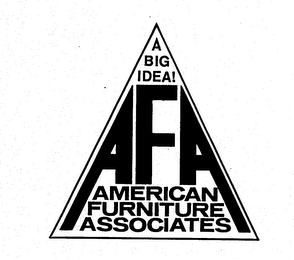 A BIG IDEA! AFA-AMERICAN FURNITURE ASSOCIATES logo
