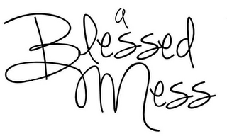 A BLESSED MESS logo