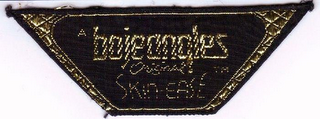 A BOJEANGLES ORIGINAL SKIN-EASE logo