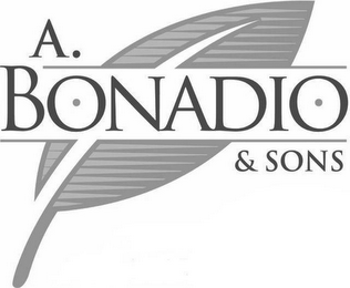 A. BONADIO & SONS logo