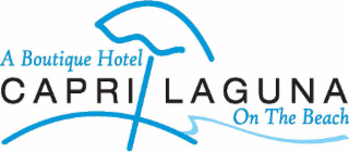 A BOUTIQUE HOTEL CAPRI LAGUNA ON THE BEACH logo