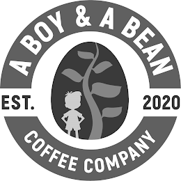 A BOY & A BEAN COFFEE COMPANY EST. 2020 logo