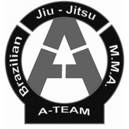 A BRAZILIAN JIU-JITSU M.M.A. A-TEAM logo
