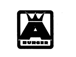 A-BURGER logo
