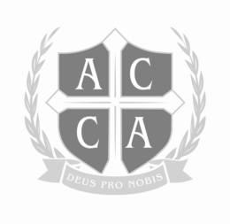 A C C A DEUS PRO NOBIS logo