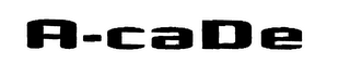 A-CADE logo