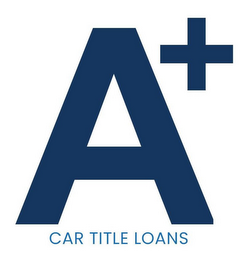 A+ CAR TITLE LOANS logo