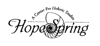 A CENTER FOR HOLISTIC STUDIES HOPE SPRING logo