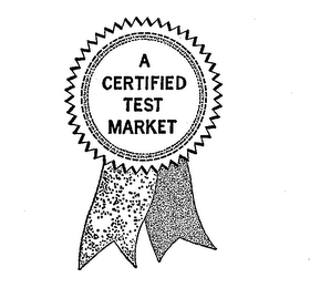 A CERTIFIED TEST MARKET logo