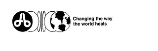 A CHANGING THE WAY THE WORLD HEALS logo