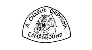 A CHARLIE CHIPMUNK CAMPGROUND logo