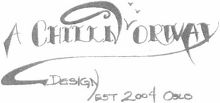 A CHILLNORWAY DESIGN EST 2004 OSLO logo