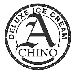 A-CHINO DELUXE ICE CREAM logo