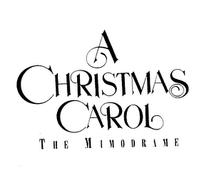 A CHRISTMAS CAROL THE MIMODRAME logo