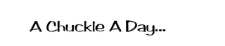 A CHUCKLE A DAY... logo