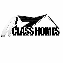 A CLASS HOMES logo