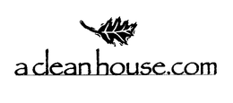 A CLEAN HOUSE.COM logo