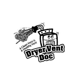 A CLEAN VENT IS A HEALTHY VENT DRYERVENT DOC logo