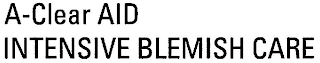 A-CLEAR AID INTENSIVE BLEMISH CARE logo