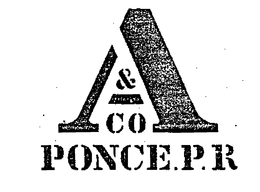 A & CO. PONCE, P.R. logo