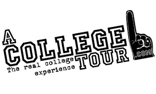 A COLLEGE TOUR .COM THE REAL COLLEGE EXPERIENCE logo