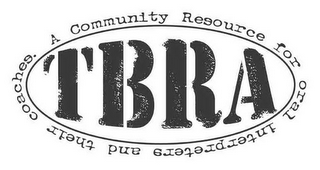 A COMMUNITY RESOURCE FOR ORAL INTERPRETORS AND THEIR COACHES TBRA logo