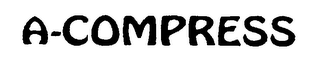 A-COMPRESS logo