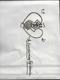 "A CONSUMING EPIDEMIC" logo