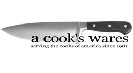 A COOK'S WARES SERVING THE COOKS OF AMERICA SINCE 1981 logo