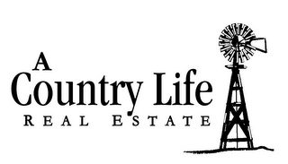 A COUNTRY LIFE REAL ESTATE logo