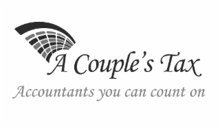 A COUPLE'S TAX ACCOUNTANTS YOU CAN COUNT ON